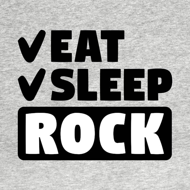 Eat, sleep, rock by colorsplash